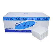 Papel Higiênico Cai Cai Simples Indaial C/10000 Folhas Foto mini 1