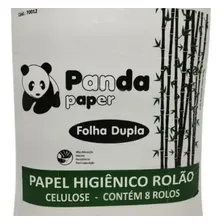 Papel Higiênico Rolão Celulose 8 Rolos Folha Dupla Foto mini 2