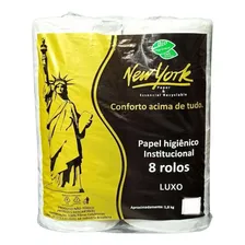 Papel Higiênico Rolão Institucional Celulose 8 Rolos Foto  mini 1