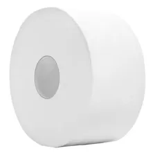 Papel Higiênico Rolão Simples Branco 300 Metros - 8 Rolos Foto mini 1