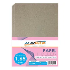 Papel Holler Para Cartonagem Marpax 1,65mm 26x34cm 10un Foto mini 1