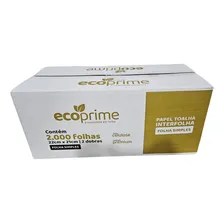 Papel Interfolha 100% Celulose 2d 22x21 Ecoprime C/2000 Foto mini 1