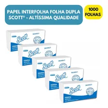 Papel Interfolha Folha Dupla Scott Kimberly Kleenex 1000f Foto mini  2