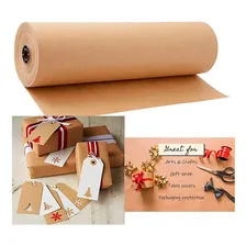 Papel Kraft 80g Com 100cm De Largura X 50 Metros Monolúcido Foto mini  3