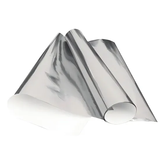 Papel Laminado 48x60cm Prata Foto 1