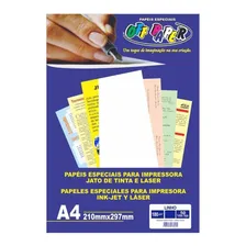 Papel Linho A4 Branco 180g Off Paper 50 Folhas Foto mini 1