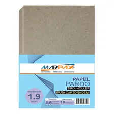 Papel Para Cartonagem Pardo Tipo Holler 1,9mm A5 10un Foto mini 1
