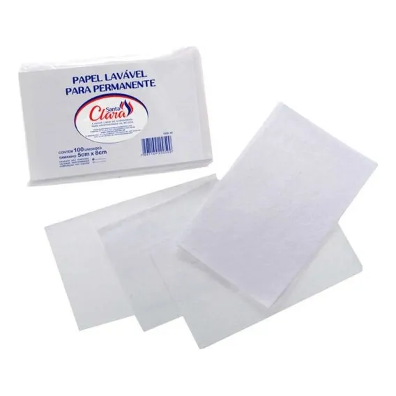 Papel Para Permanente 100un - Santa Clara Foto 1