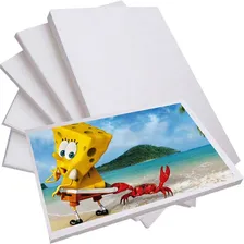 Papel Premium Glossy Adesivo Prova D'água 115g A4 300 Folhas Cor Branco Foto mini  3