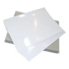 Papel Premium Glossy Adesivo Prova D'água 115g A4 20 Folhas Cor Branco Foto mini 2