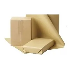 Papel Semi Kraft Bobina 45cm Envelopamento Embalagem 1,5kg Foto mini 2