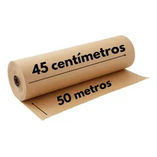 Papel Semi Kraft Bobina 45cm X 50 M Pardo Embalagem Foto mini 2