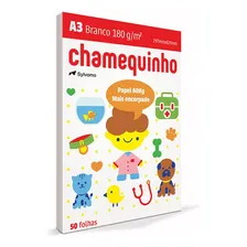 Papel Sulfite A3 180g 297x420 Com 50 Fls - Chamequinho Foto  mini 1