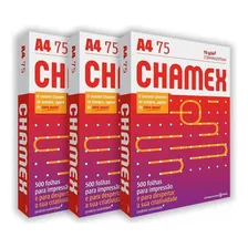 Papel Sulfite A4 75g - 3 Pacotes, 1500 Folhas Para Impressão Cor Branco Foto mini 1