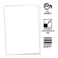 Papel Sulfite A4 Branco 210x297mm 90g Caixa 2500 Folhas Chamex Foto mini 3
