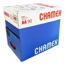 Papel Sulfite A4 Branco 210x297mm 90g Caixa 2500 Folhas Chamex Foto mini 4