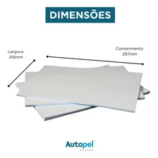 Papel Sulfite A4 Branco Autopaper 500 Folhas Foto mini  3