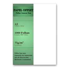 Papel Sulfite A5 Branco 1000 Folhas 75g Bestgraph Foto  mini 1