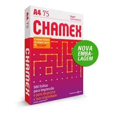 Papel Sulfite Chamex A4 Office 2000 Folhas 75g 4 Resmas Cor Branco Foto mini 2