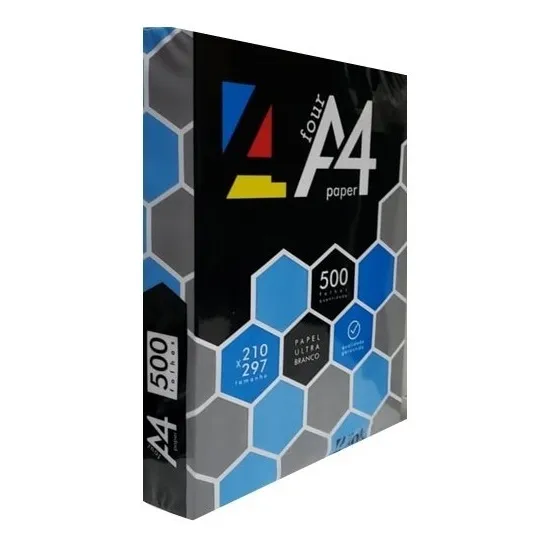 Papel Sulfite Four Ink 75g A4 - 1 Resma Com 500 Folhas Foto 1