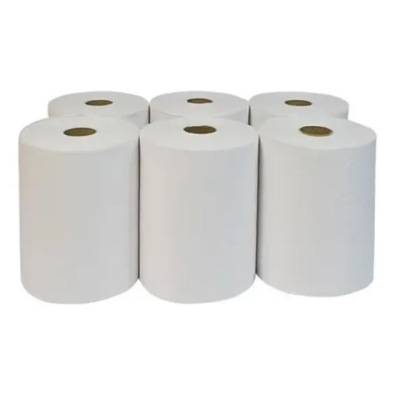 Papel Toalha Bobina Auto Corte Celulose 6x20x200 Primepel Foto 1