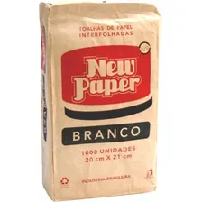 Papel Toalha Interfolhada Branco Newpaper Foto  mini 1