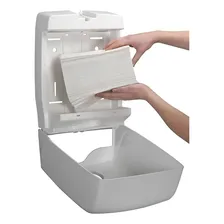 Papel Toalha Interfolhada Branco Newpaper Foto mini  2