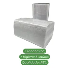 Papel Toalha Interfolhado 2 Dobras Ipel 19,3x20,5cm 2000 Fls Foto mini  3