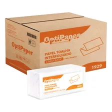 Papel Toalha Interfolhado Duas Dobras 4500 Folha Branco Luxo Foto  mini 1