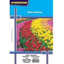 Papel Transfer Para Tecido Claro 160g A4 Masterprint 5 Fls Foto  mini 1