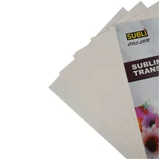 Papel Transfer Resinado Sublimatico Fundo Rosa A3 C/*100fls Foto mini 4