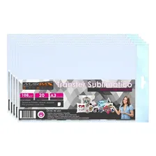Papel Transfer Sublimático A3 297x420mm 108g 100 Folhas Foto mini 1