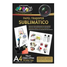 Papel Transfer Sublimático A4 100g Off Paper 100 Folhas Foto  mini 1