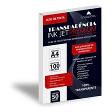 Papel Transparência A4 Jato Tinta Fotolito Serigrafia Resina Foto  mini 1