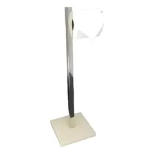 Papeleira De Piso Em Acrílico Inox Com Ou Sem Strass Foto  mini 1