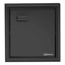 Papeleira Embutir Crismetal Black Porta Papel Higienico Foto  mini 1
