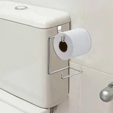 Papeleira Suporte Porta Papel Higiênico Para Caixa Descarga Foto  mini 1