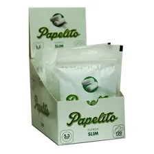 Papelito filtro slim caixa com 10 pacotes Foto mini 1
