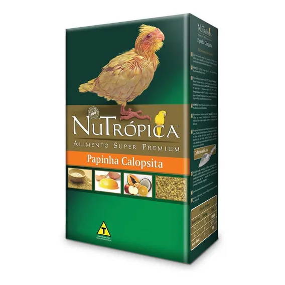 Papinha Calopsita 300g Nutr贸pica Papa Filhote Foto 1