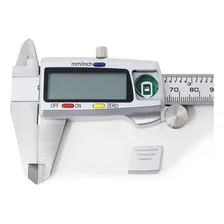 Paquímetro Digital Aço Inox 150mm Com Estojo Bateria E Chave Foto mini 4