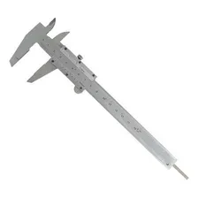 PaquĆmetro Universal 150mm X 0,05mm Quadridimensional Em AƧo Foto mini 2
