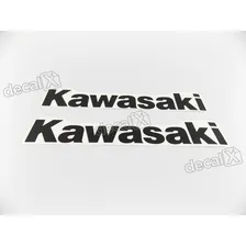 Par Adesivo Faixa Compatível Com Kawasaki Tanque- Preto 02 Cor Moto Kawasaki Foto mini 3
