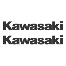 Par Adesivo Faixa Compatível Com Kawasaki Tanque- Preto 02 Cor Moto Kawasaki Foto mini 1