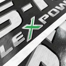 Par Adesivo Lateral S-10 Flexpower 2009 A 2011 Emblema Verde Foto mini 4