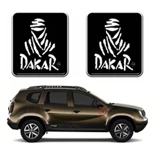 Par Adesivo Resinado Lateral Para Renault Duster Dakar 13890 Cor PAR ADESIVO RESINADO LATERAL PARA DUSTER DAKAR Foto  mini 1