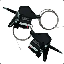 Par Alavanca Câmbio High One 3x9v 27v Compatível C/ Shimano Foto  mini 1
