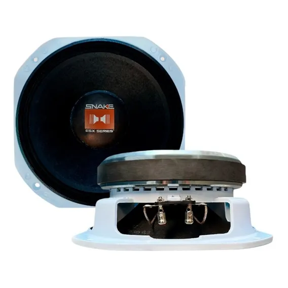Par Alto Falante 10 Polegadas Snake Esx810 900w Medio Grave Cor Preto Foto 1