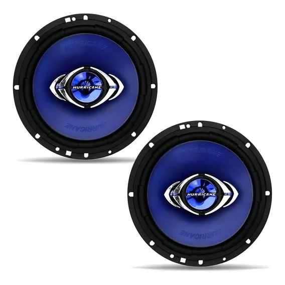 Par Alto Falante 6 Pol Cm6 130w Rms Hurricane Quadriaxial Foto 1