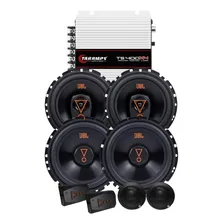 Par Alto Falante 6trms80 + Kit Duas Vias 62vms80 + Ts400 Foto  mini 1