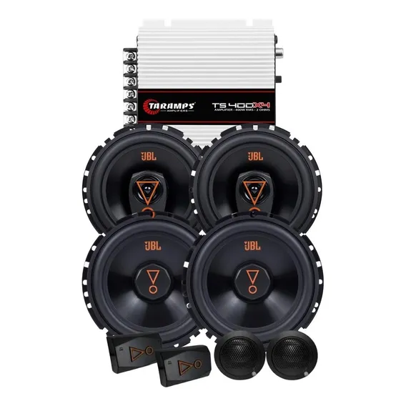 Par Alto Falante 6trms80 + Kit Duas Vias 62vms80 + Ts400 Foto 1